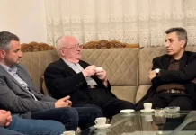 Dibër, Gëzim Ostreni pret në konak Mexhitin dhe Melën