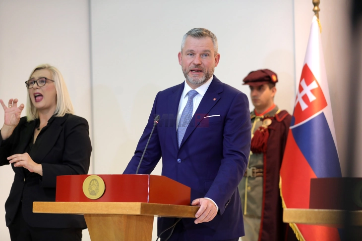 Presidentit sllovak Pelegrini  Bllokada bullgare  shantazh për Maqedoninë e Veriut