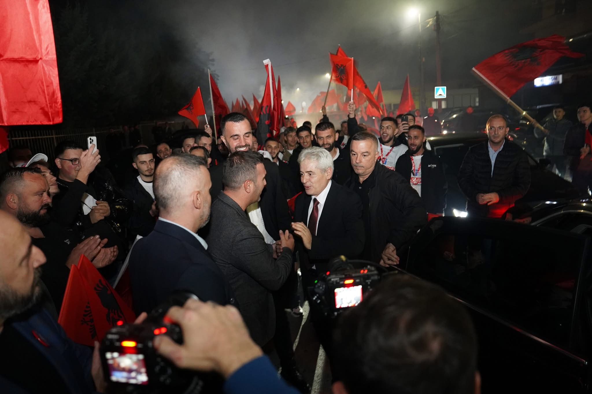 Ahmeti  Mbrëmë në Kumanovë i gjithë populli ishte ngritur në këmbë