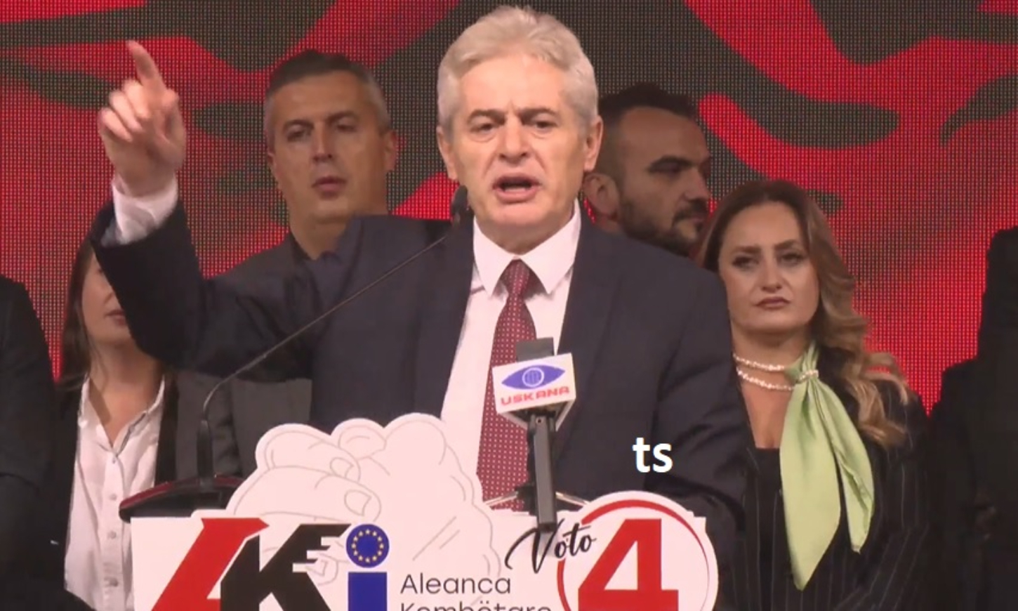 Ali Ahmeti nga Kërçova: Dhe më 19 tetor, ju populli, do t’ua tregoni hesapet atyre. Sepse ata i kanë hipur kalit mbrapsht! (VIDEO)