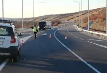 Autostrada Veles – Gradsko e mbyllur për qarkullim