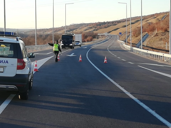 Autostrada Veles – Gradsko e mbyllur për qarkullim