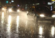 Valë e lagësht me shi, erëra të fuqishme e borë në malet e larta, po kalon në Maqedoni