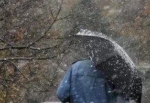 Prej nesër deri të shtunën, mot me vranësira dhe reshje të kohëpaskohshme shiu