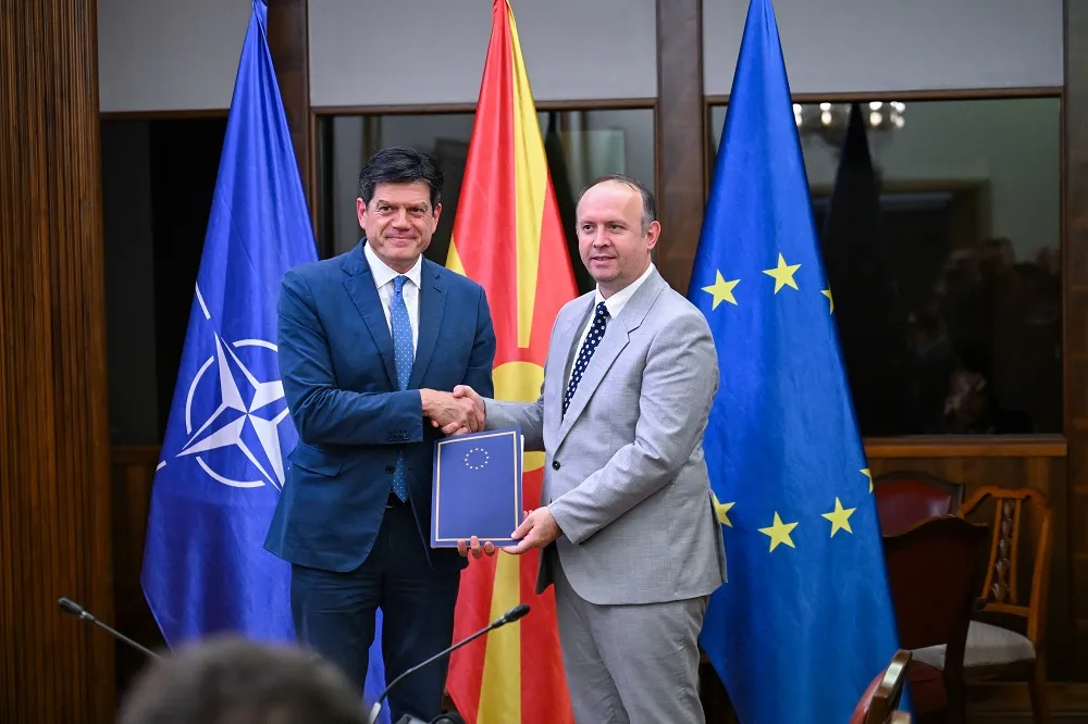 Raporti i Komisionit Evropian u prezantua në Kuvendin e Maqedonisë së Veriut