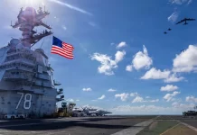 Amerika publikon foto nga aeroplanmbajtësja më e madhe, skena që i dërgojnë mesazh Venezuelës