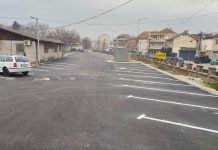Parking i ri në oborrin e Spitalit të Kumanovës