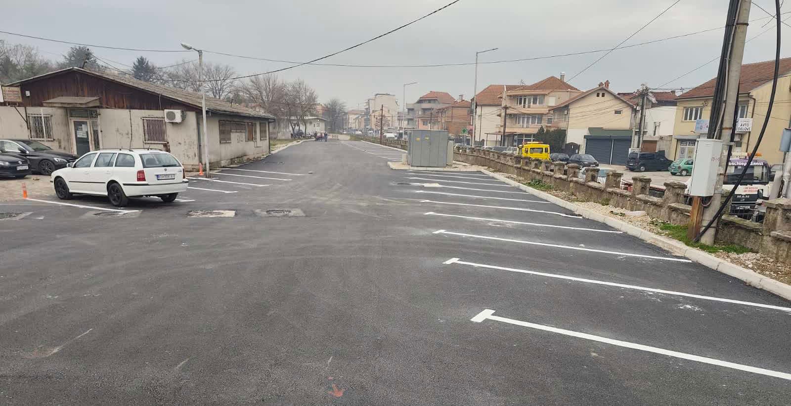 Parking i ri në oborrin e Spitalit të Kumanovës