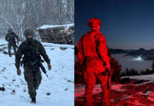 KFOR publikon foto nga patrullimet e ushtarëve në kufi: Do t’i vazhdojmë ditën dhe natën