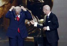 Infantino përballet me ankesë etike për çmimin e paqes dhënë Trump-it