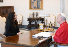 Osmani shpreson në njohje formale të Kosovës nga Vatikani