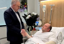 Kryeministri Albanese vizitoi heroin e Bondi Beach: Ahmed, ti je një hero australian