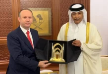 Gashi dhe Al-Ghanim diskutojnë bashkëpunimin politik, ekonomik dhe parlamentar