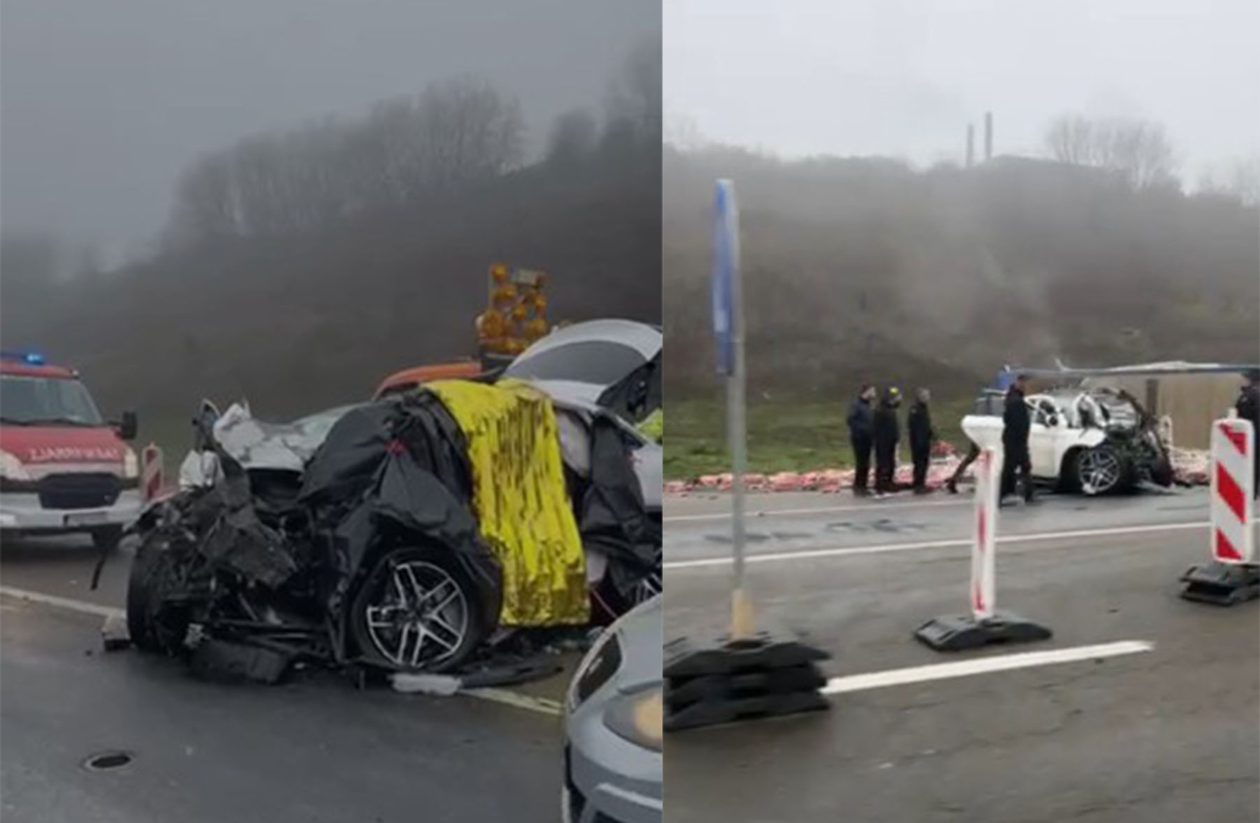 Aksident fatal në Kosovë  kamioni përplaset me veturën me targa të huaja  2 viktima