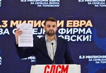 LSDM: Familja e Ivica Tomovskit nga VMRO-DPMNE ka përfituar tenderë nga qeveria mbi pesë milionë euro