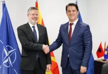 Sali: Zvicra mbetet një nga partnerët më të rëndësishëm të Maqedonisë së Veriut në rrugën evropiane