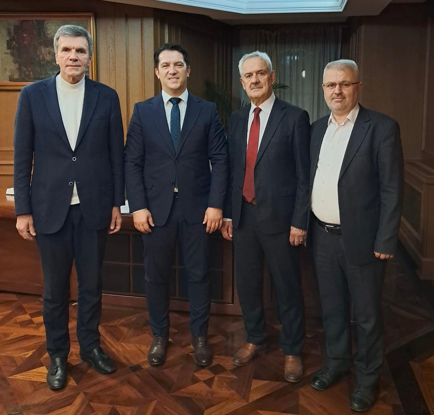 Bekim Sali priti në takim delegacionin e Organizatës Humanitare El Hilal