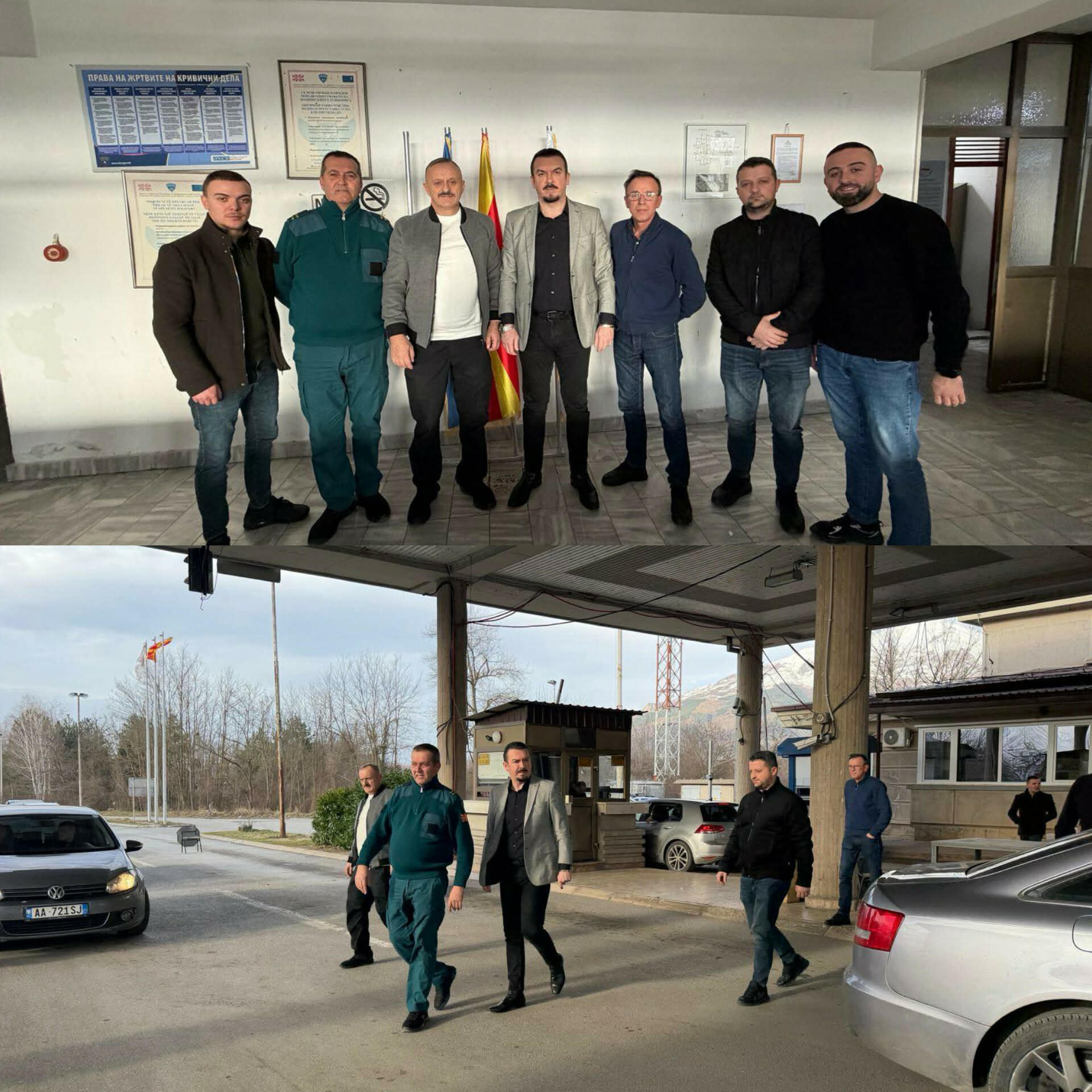 Qarkullim i trefishuar në pikën kufitare Bllatë 