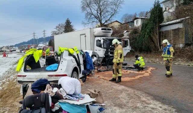 Po ktheheshin nga vendlindja  Aksidentohet familja shqiptare në Gjermani