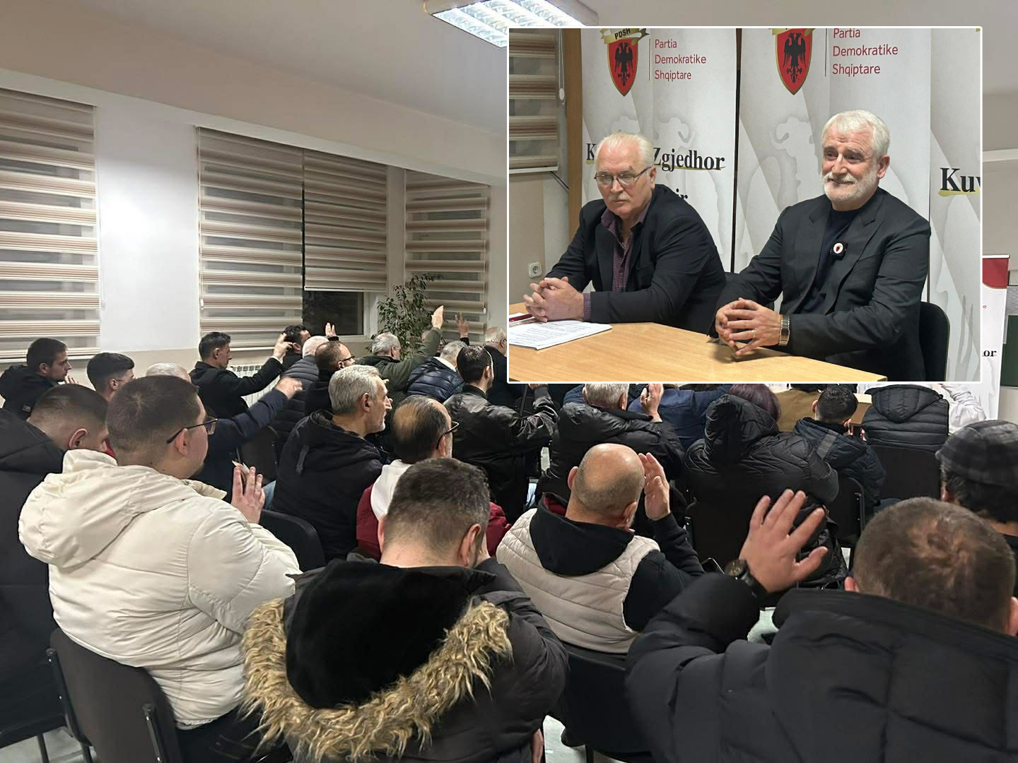 Nexhmedin Koxha zgjedhet kryetar Dege i PDSH së Çair