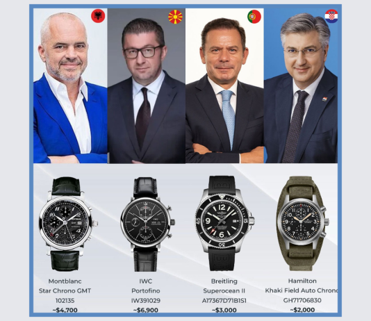 Orët e udhëheqësve të NATO-s: Ora e Mickoskit vlen 6.900 dollarë, ndër më të shtrenjtat, me ato të Trump dhe de Croo