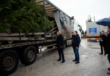 1300 fidanë donacion për Strugën, Qyra: Struga mbjell sot, natyra na fal nesër!