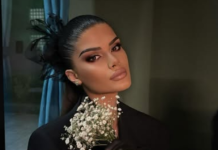 Eronita e Bleros fotografohet nga banjo, vë në fokus të pasmet