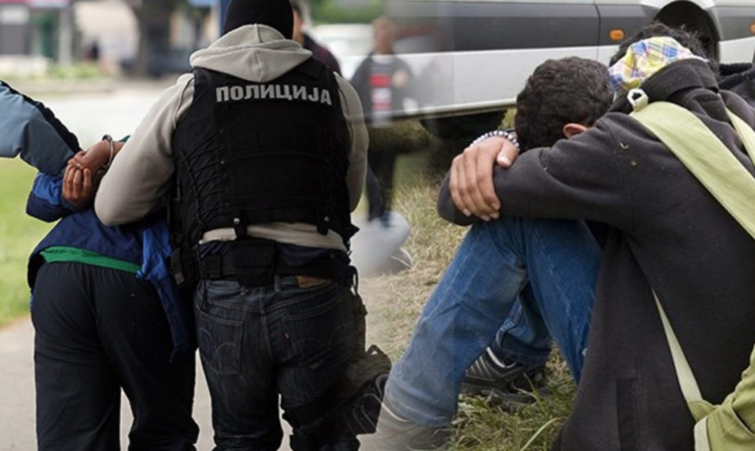 Arrestohen dy shtetas të Turqisë  me  rent a car  transportonin ilegalisht emigrantë në Maqedoni