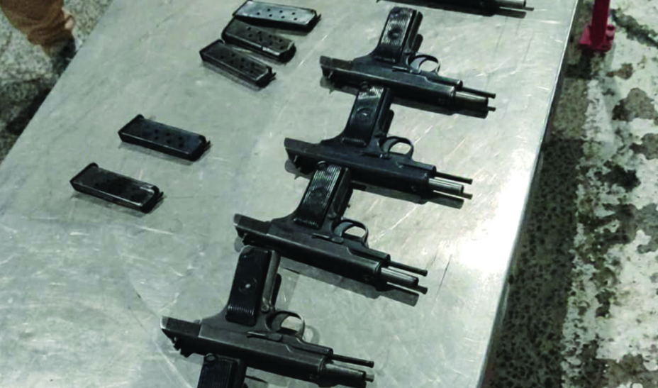 Dogana kap 9 pistoleta  parandalohet krimi rëndë