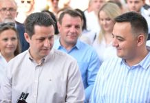 Valbon Limani vazhdon fushatën në Gostivar: Takime me qytetarët dhe esnafin e qytetit