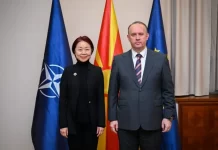 Kreu i Parlamentit Afrim Gashi takoi ambasadoren e Kinës