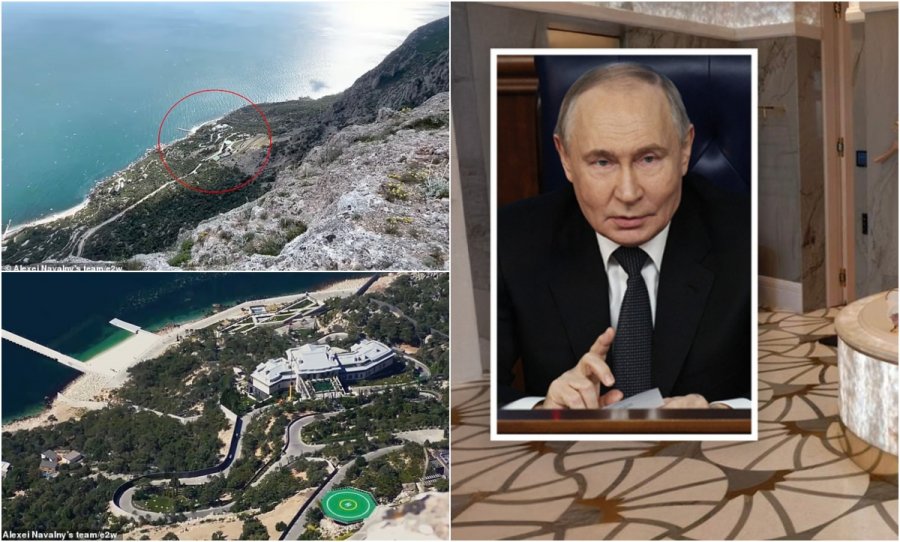 Putini ndërton pallatin e tij të ri me vlerë rreth 115 milionë euro në Krime  Rezidenca luksoze përfshin edhe një spital