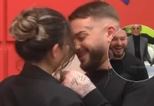 Dolce ‘prish’ momentin mes Albës dhe Limit, fillon të qeshë teksa dyshja përpiqen të vallëzojnë