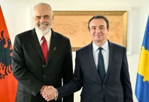 Takimi Kurti – Rama, premtohet thellim i bashkëpunimit Kosovë – Shqipëri
