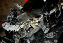 Xhipi që mori flakë në Strumicë dyshohet se i përkiste një ish-inspektori në Ministrinë e Brendshme