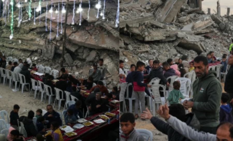 ramazani-ne-gaza-palestinezet-bejne-iftar-mes-rrenojave-dhe-shpreses