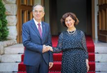Siljanovska Davkova do ta presë presidentin shqiptar Begaj
