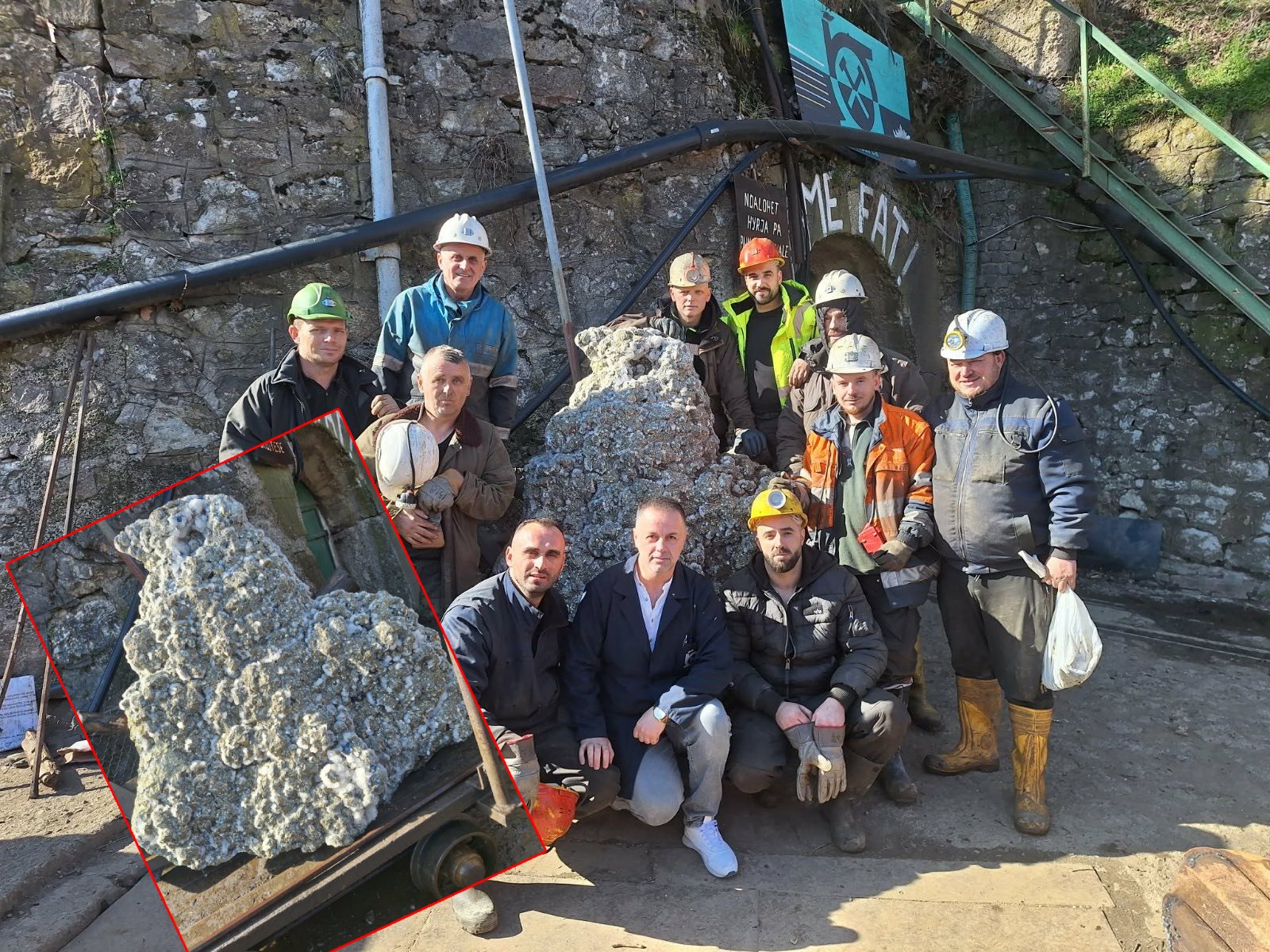 Nga nëntoka e Trepçës nxirret një kristal gjigant