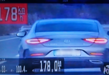 Voziste 178 km/h, arrestohet shoferi i veturës me targa Shkupi