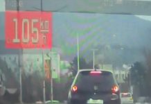 21-vjeçari nga Shtipi “fluturon” me 105 km/h në mes të qytetit, sanksionohet nga policia