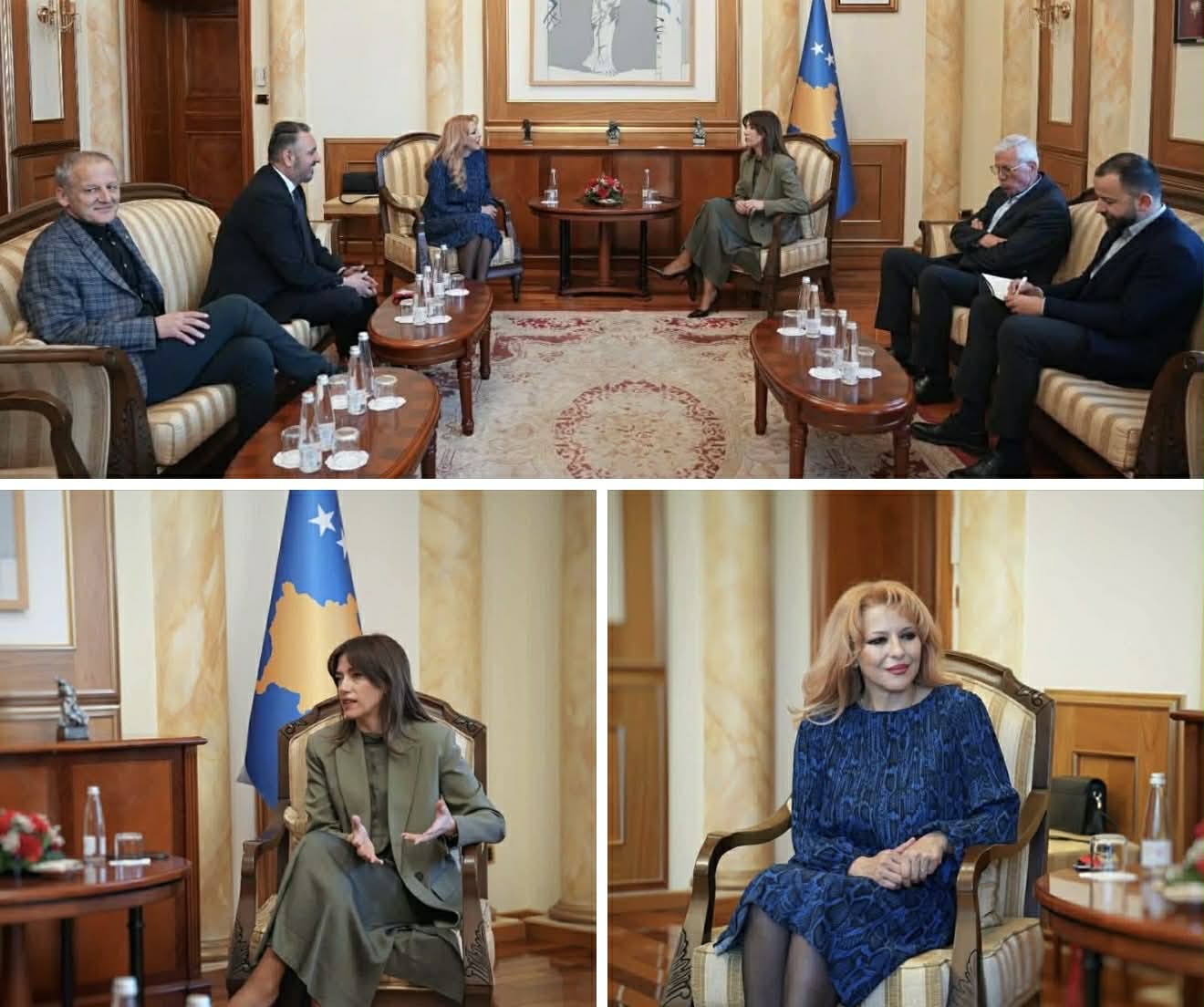 Krerët e Lëvizjes  Arbëria  takohen me kryeparlamentaren e Republikës së Kosovës