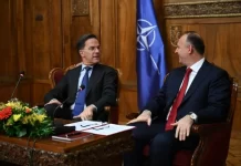 Kryeparlamentari Gashi takon Sekretarin e NATO-s, Rutte: RMV mbetet një aleat i përkushtuar ndaj sigurisë kolektive
