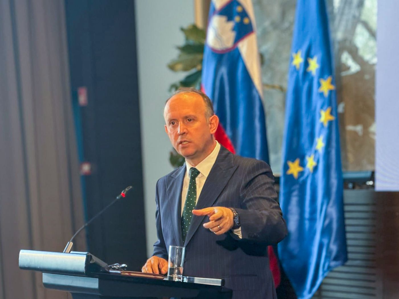 Kryetari i Kuvendit  Afrim Gashi  merr pjesë në konferencën ndërkombëtare në Lubjanë  thekson rëndësinë e integrimit të Ballkanit Perëndimor në BE