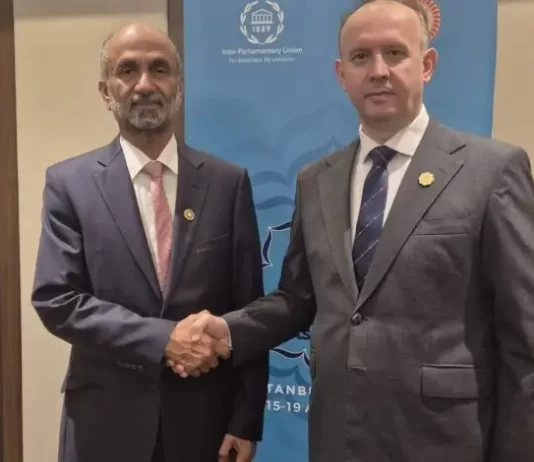 Gashi riafirmon përkushtimin për tolerancë dhe dialog ndërkombëtar në takimin me Al Jarwan në Stamboll