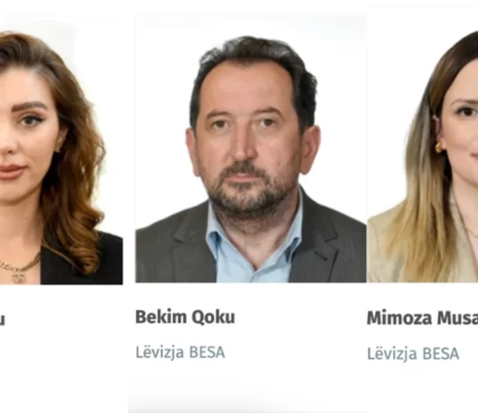 Deputetët e VLEN-it në Kuvend janë të regjistruar si deputetë të Lëvizjes Besa