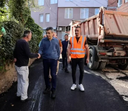 Mexhiti: Përfundon rikonstruksioni i rrugës “Josif Mihajlloviq” në Dyqanxhik