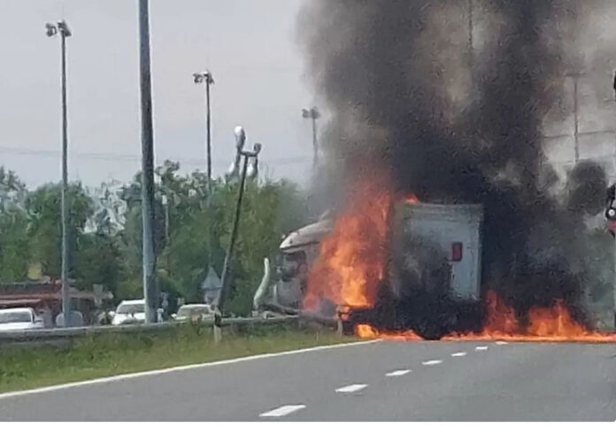 tragjedi-ne-autostraden-a3-ne-kroaci-kamioni-nga-maqedonia-e-veriut-shkrumbohet-shoferi-humb-jeten