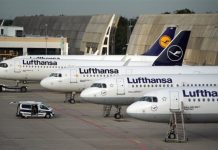 Lufthansa anulon linjën Frankfurt – Shkup, “Croatia Airlines” i redukton