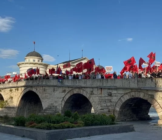 Policia me informacione në lidhje me arrestimet gjatë protestës në Shkup