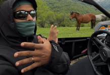 Karim ‘ngre’ shqiponjën mes maleve, simboli kuq e zi merr vëmendje
